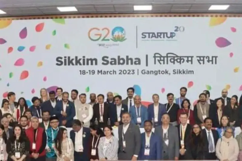 Startup20 Sikkim, G20Presidency, VirtualMeetings, GlobalStartupEcosystem, Linkages, Chintan Bhavan Gangtok, 