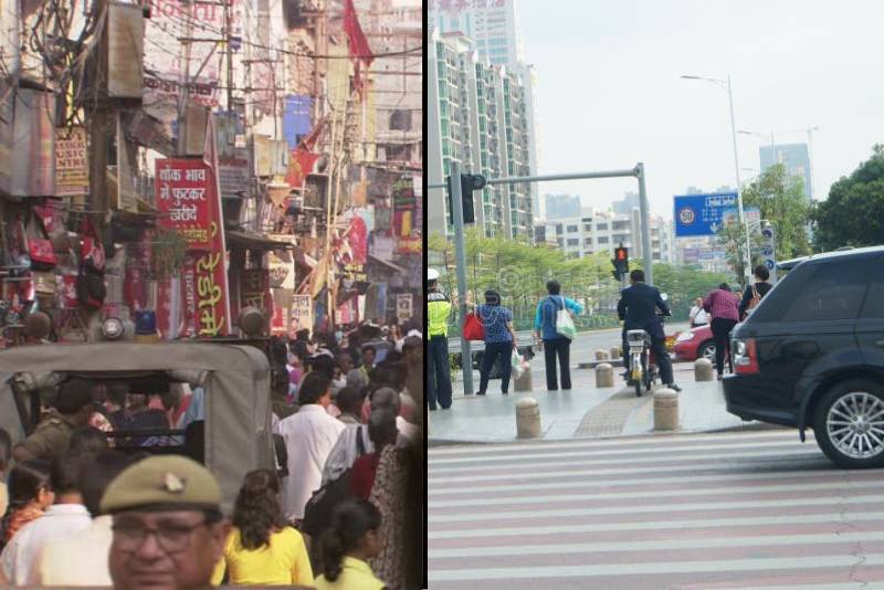 Indian urban landscape vs China's infrastructure shows how planning and accountability contribute to growth.